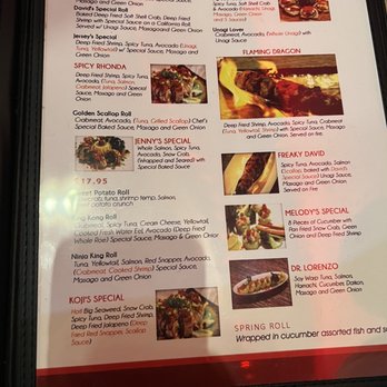 Ninja Sushi - Menu - Sushi Bars Near Me - Sacramento, California Ninja Sushi - Menu - Sushi Bars Near Me - Sacramento, California