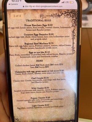 Menu photo 3 Higos & Olivos Cabo San Lucas, BCS