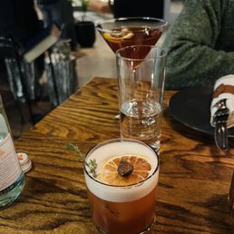 Fig and thyme negroni sour Fig and thyme negroni sour