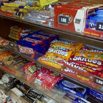 Daily News - a display of candy and candy bars - Convenience Stores Near Me - San Diego, California Daily News - a display of candy and candy bars - Convenience Stores Near Me - San Diego, California