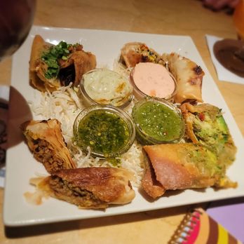 The Cheesecake Factory - Eggroll sampler - Desserts Near Me - Schaumburg, Illinois The Cheesecake Factory - Eggroll sampler - Desserts Near Me - Schaumburg, Illinois