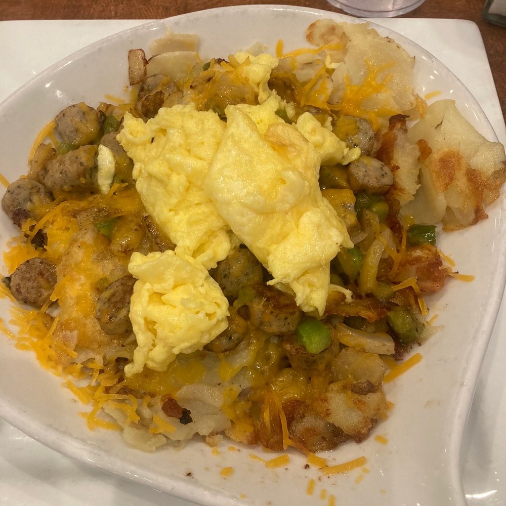 AZ diner - Chicken sausage skillet - American Near Me - Surprise, Arizona AZ diner - Chicken sausage skillet - American Near Me - Surprise, Arizona