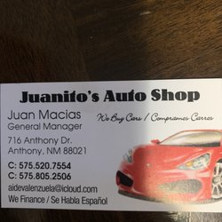 Juanito’s Auto Shop