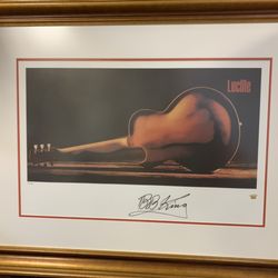 Antiques & Collectibles Boutique - Lucille - BBKing authograph and certificate of authenticity