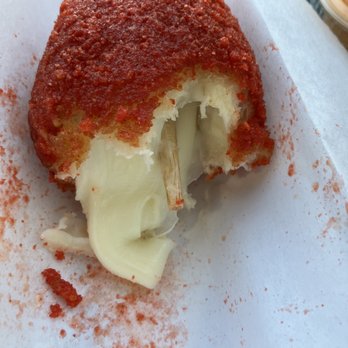 Mochinut - Cerritos - Flamin hot cheetos with cheese - Hot Dogs Near Me - Cerritos, California