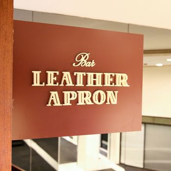 Bar Leather Apron - 1st floor of the Topa building, look for this sign - Cocktail Bars Near Me - Honolulu, Hawaii
