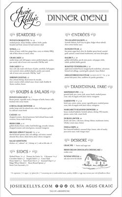 Menu photo 3 Josie Kelly's Public House Somers Point, NJ