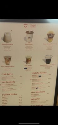 Menu photo 2 Outset Coffee - Financial District San Francisco, CA Menu photo 2 Outset Coffee - Financial District San Francisco, CA