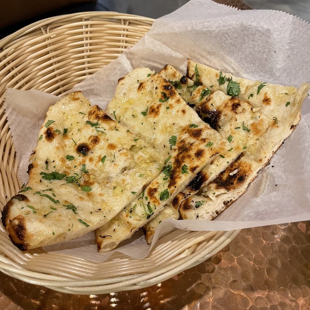 The Mint Room - Garlic Naan - Indian Near Me - Bel Air, Maryland The Mint Room - Garlic Naan - Indian Near Me - Bel Air, Maryland