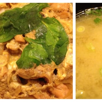 Yui Marlu - Oyako don-chicken eggs veggies over rice and miso soup! - Japanese Near Me - Fair Oaks, California Yui Marlu - Oyako don-chicken eggs veggies over rice and miso soup! - Japanese Near Me - Fair Oaks, California