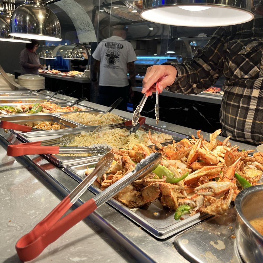 Hibachi Buffet - Yummy crabs! - Buffets Near Me - Citrus Heights, California