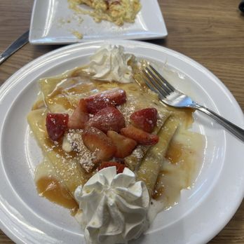 Sweet Desert Cafe - Absolutely the best crepes I've had in town!! Must visit from wherever or whenever,  you are in town! Waffles, Pancakes, Crepes A+!  EW - Cafes Near Me - Tempe, Arizona
