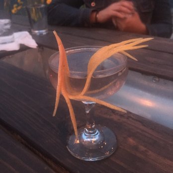 Barbaro - Interesting cocktail garnish twist... I like it. When Doves Cry. - Pizza Near Me - San Antonio, Texas