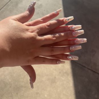 Peony Nails Lounge - Wedding nails - excellent job - Nail Salons Near Me - Orange, California