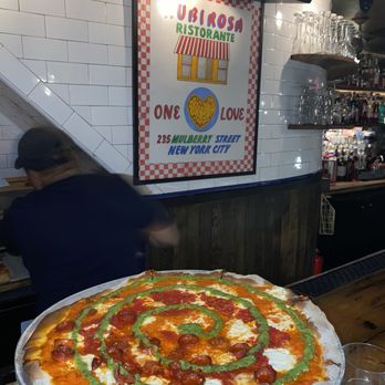 Rubirosa - Large Tie-Dye Pizza - Italian Near Me - New York, New York
