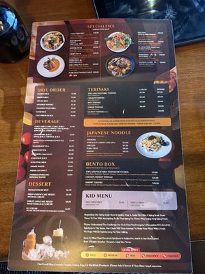 Menu photo 2 Smiley Thai and Sushi Mount Juliet, TN