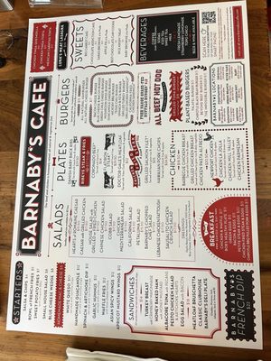 Menu photo 8 Barnaby's Cafe Houston, TX