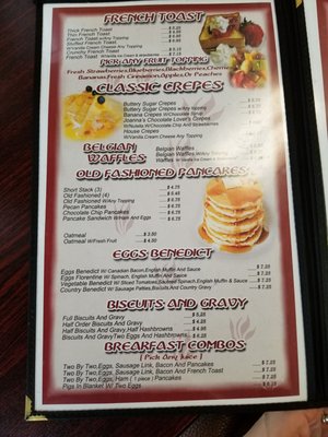 Menu photo 3 Joanna's Family Restaurant Fort Wayne, IN