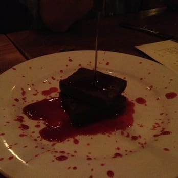 Tuning Fork - Murder by Chocolate (fudge with raspberry sauce) - Gastropubs Near Me - Studio City, California Tuning Fork - Murder by Chocolate (fudge with raspberry sauce) - Gastropubs Near Me - Studio City, California