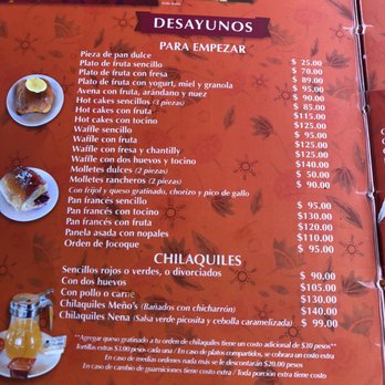 Meño’s Place - Menu - Mexican Near Me - Puerto Vallarta, JAL