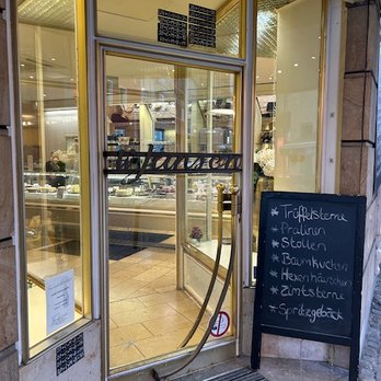 Fassbender - Front entrance with holiday specials. - Cafes Near Me - Cologne, NW
