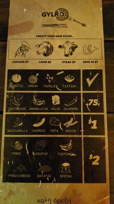 Menu photo 5 Gylro Rincon, PR