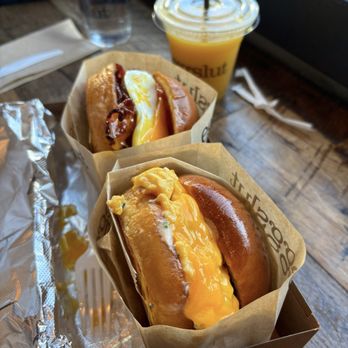 Eggslut - Bacon Bacon, Egg & Cheese + Fairfax - Breakfast & Brunch Near Me - Los Angeles, California Eggslut - Bacon Bacon, Egg & Cheese + Fairfax - Breakfast & Brunch Near Me - Los Angeles, California
