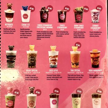 La Chime - Menu - Desserts Near Me - Fresno, California La Chime - Menu - Desserts Near Me - Fresno, California