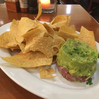 Chelsea's Kitchen - Tuna tartare and guacamole, radish, soy-lemon vinaigrette, tortilla chips - American Near Me - Phoenix, Arizona Chelsea's Kitchen - Tuna tartare and guacamole, radish, soy-lemon vinaigrette, tortilla chips - American Near Me - Phoenix, Arizona