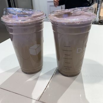 Da Vien Coffee - Marble Drink w/Ube Cream 2x - Desserts Near Me - Westminster, California