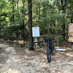 Faulkner Park Mountain Bike Trails - Loop A Entrance