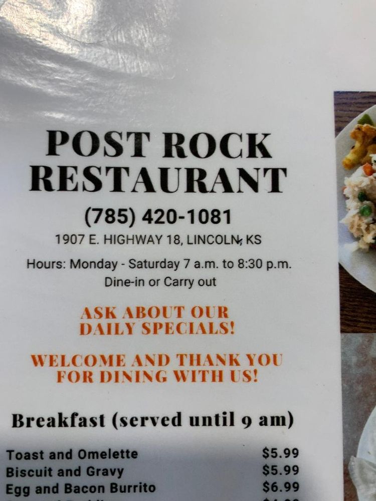 Post Rock Restaurant Logo