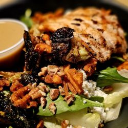 The Root - Maple salad with salmon