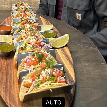 De Leon's Taco & Bar - Flight of tacos - Tacos Near Me - Spokane, Washington De Leon's Taco & Bar - Flight of tacos - Tacos Near Me - Spokane, Washington