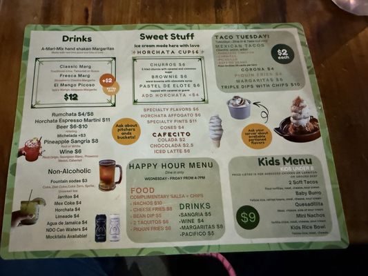 Menu photo 1 A-Mari-Mix Restaurant Miami, FL