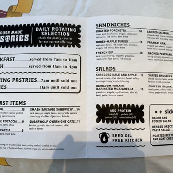 Sugarwolf Bakery - Menu - Bakeries Near Me - Austin, Texas Sugarwolf Bakery - Menu - Bakeries Near Me - Austin, Texas