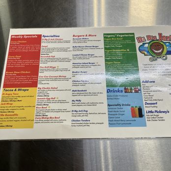 Di Big Jerk - Menu - Food Trucks Near Me - Gainesville, Florida Di Big Jerk - Menu - Food Trucks Near Me - Gainesville, Florida