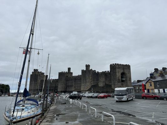 Caernarfon Castle by null