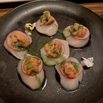 nonono - Scallop uni carpaccio - Izakaya Near Me - New York, New York