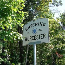 Worcester Wares - Entering Worcester at the Millbury line