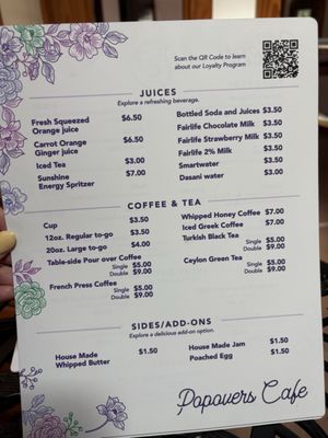 Menu photo 2 Popovers Cafe Apex, NC Menu photo 2 Popovers Cafe Apex, NC