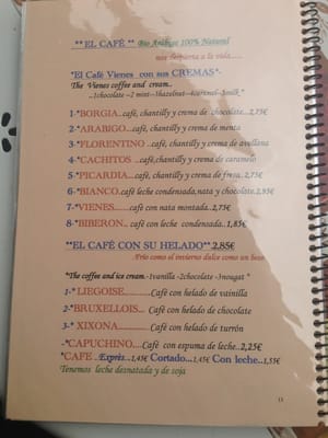 Menu photo 7 Cachitos Barcelona, B Menu photo 7 Cachitos Barcelona, B