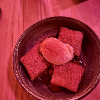 Machete - Strawberry Strudel with Malted Milk - New American Near Me - Greensboro, North Carolina Machete - Strawberry Strudel with Malted Milk - New American Near Me - Greensboro, North Carolina