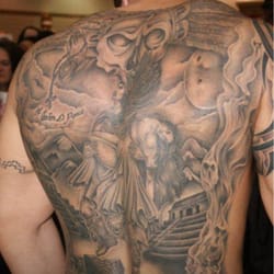 Puppeteer Ink - Aztec back piece