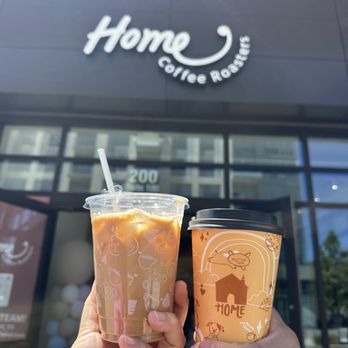 Home Coffee Roasters - Chocolate mint latte & hazelnut latte - Coffee Roasteries Near Me - Sunnyvale, California