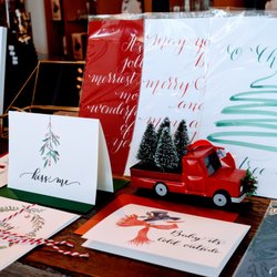 Paperloveme Calligraphy - Showing our Christmas Collection 2016 at Pottery Barn Walnut Creek