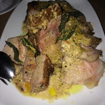 Chi Spacca - Milk roasted pork loin- subtle and so tender... - Italian Near Me - Los Angeles, California Chi Spacca - Milk roasted pork loin- subtle and so tender... - Italian Near Me - Los Angeles, California