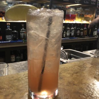 Cafe Nola - Strawberry rhubarb vodka mixed drink. - Coffee & Tea Near Me - Frederick, Maryland