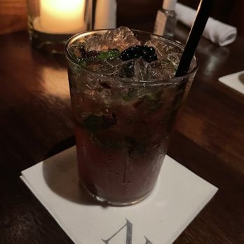 Nick's On 2nd - Black and blue Mojito - New American Near Me - Long Beach, California Nick's On 2nd - Black and blue Mojito - New American Near Me - Long Beach, California