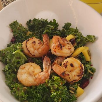 Therapy Wine Bar 2.0 - Spicy, mango shrimp salad - Wine Bars Near Me - Brooklyn, New York Therapy Wine Bar 2.0 - Spicy, mango shrimp salad - Wine Bars Near Me - Brooklyn, New York